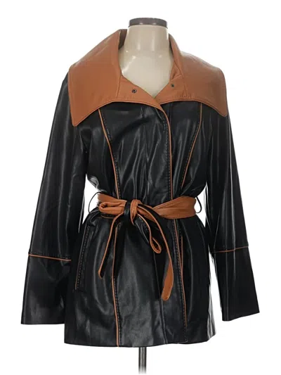 Pre-owned Soft Surroundings Coat In Brown