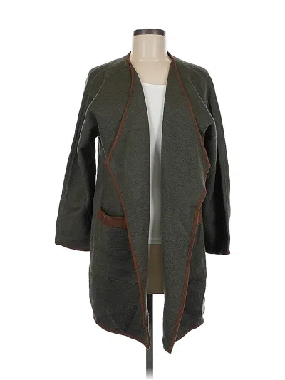 Pre-owned Soft Surroundings Coat In Gray