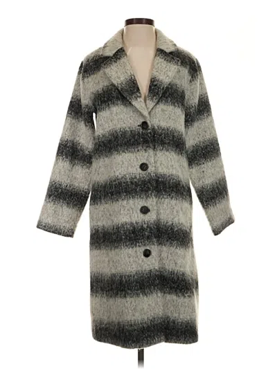 Pre-owned Soft Surroundings Coat In Gray