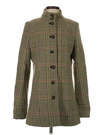 Pre-owned Soft Surroundings Coat In Green