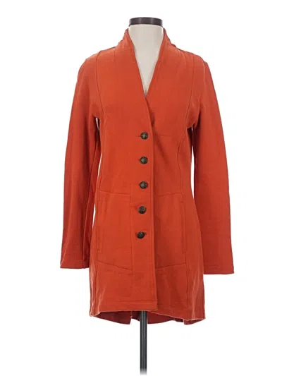Pre-owned Soft Surroundings Coat In Orange