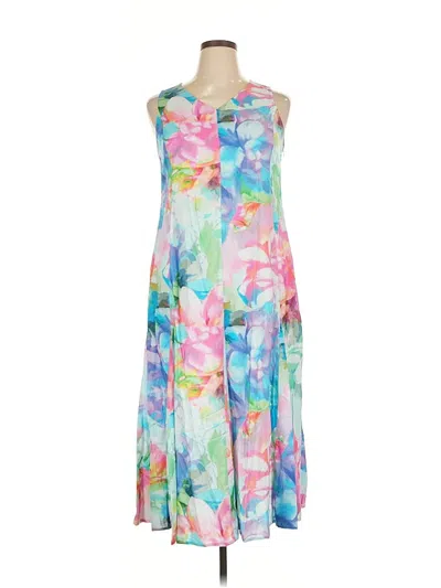 Pre-owned Soft Surroundings Cocktail Dress In Blue