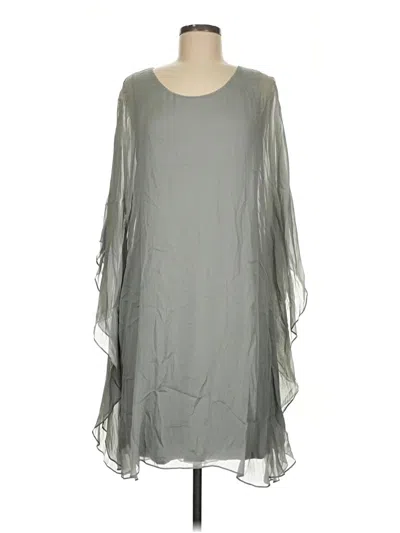 Pre-owned Soft Surroundings Cocktail Dress In Gray