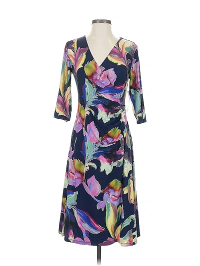 Pre-owned Soft Surroundings Cocktail Dress In Purple