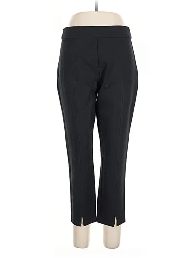 Pre-owned Soft Surroundings Dress Pants In Black