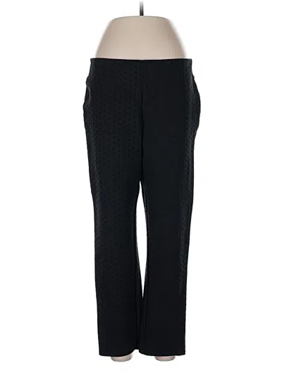 Pre-owned Soft Surroundings Dress Pants In Black