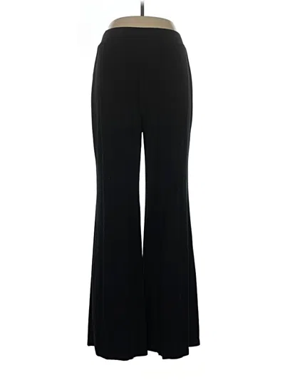 Pre-owned Soft Surroundings Dress Pants In Black