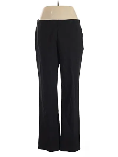 Pre-owned Soft Surroundings Dress Pants In Black
