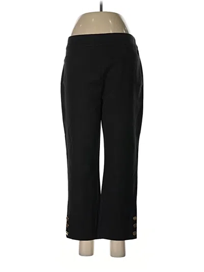Pre-owned Soft Surroundings Dress Pants In Black
