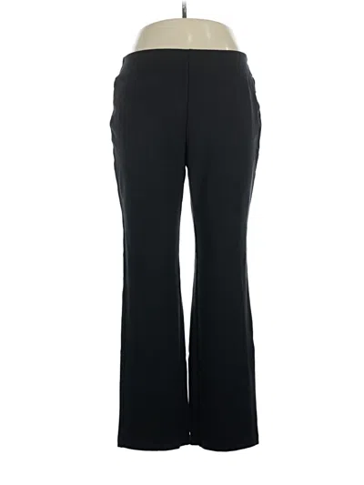 Pre-owned Soft Surroundings Dress Pants In Black