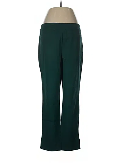 Pre-owned Soft Surroundings Dress Pants In Green