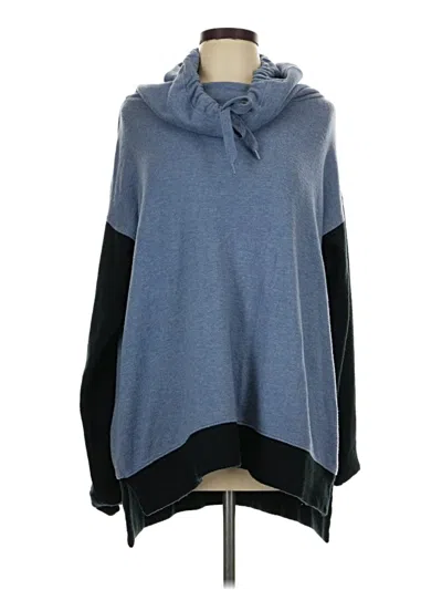 Pre-owned Soft Surroundings Fleece Jacket In Blue