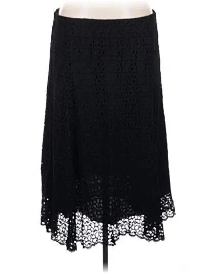 Pre-owned Soft Surroundings Formal Skirt In Black