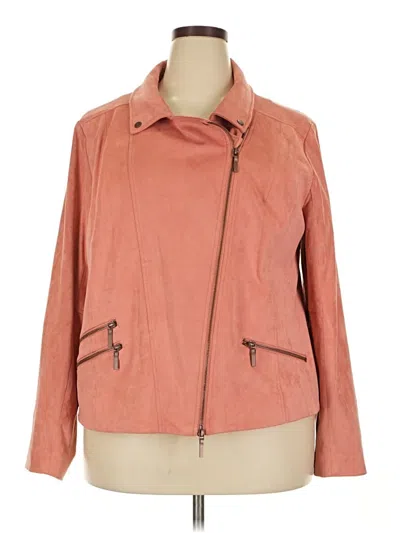 Pre-owned Soft Surroundings Jacket In Orange
