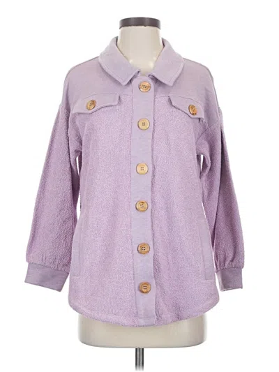 Pre-owned Soft Surroundings Jacket In Purple