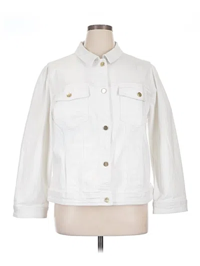 Pre-owned Soft Surroundings Jacket In White