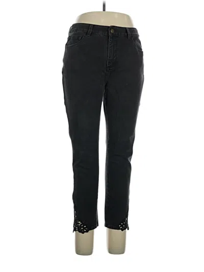 Pre-owned Soft Surroundings Jeans In Black