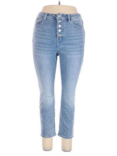 Pre-owned Soft Surroundings Jeans In Blue