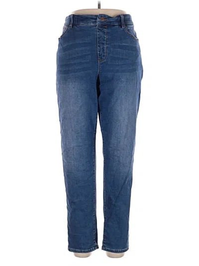 Pre-owned Soft Surroundings Jeans In Blue