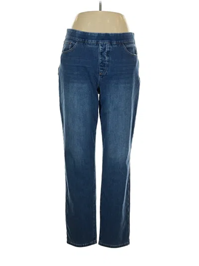 Pre-owned Soft Surroundings Jeans In Blue