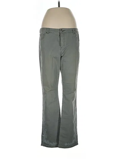 Pre-owned Soft Surroundings Jeans In Gray