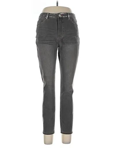 Pre-owned Soft Surroundings Jeans In Gray