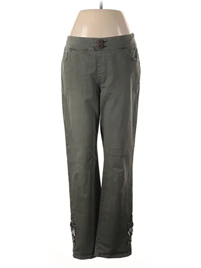 Pre-owned Soft Surroundings Jeans In Green