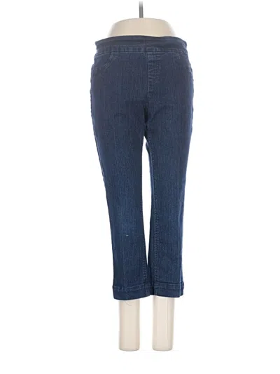 Pre-owned Soft Surroundings Jeggings In Blue