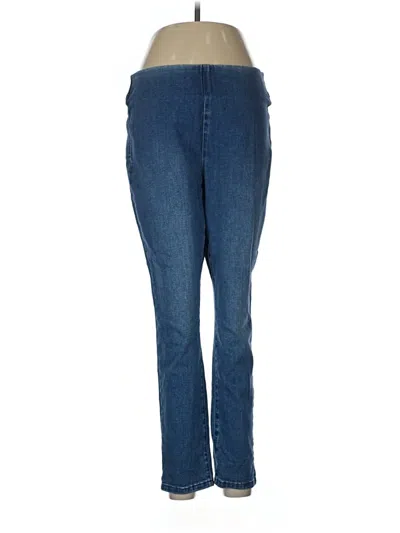Pre-owned Soft Surroundings Jeggings In Blue