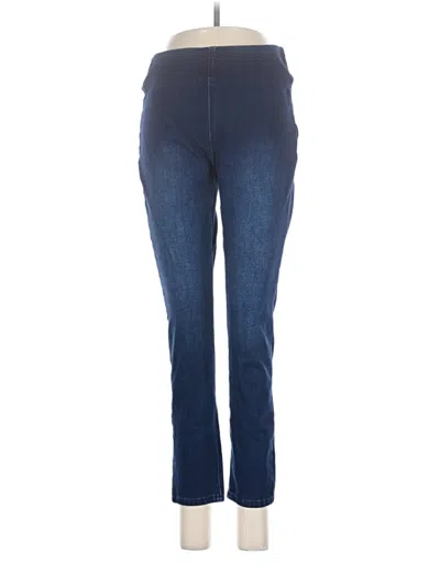 Pre-owned Soft Surroundings Jeggings In Blue
