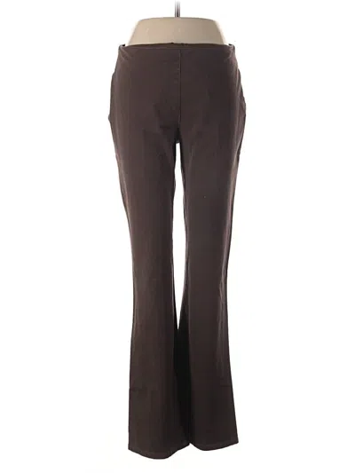 Pre-owned Soft Surroundings Jeggings In Brown