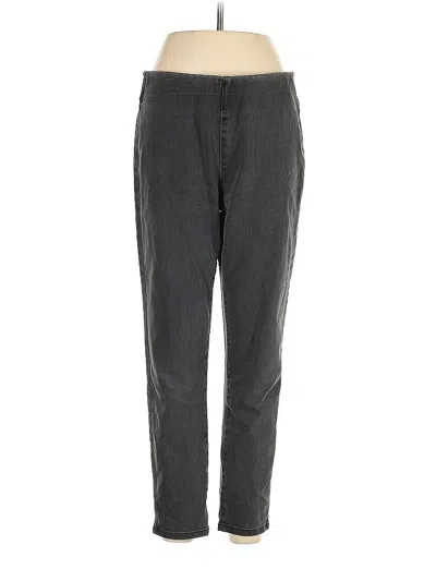 Pre-owned Soft Surroundings Jeggings In Gray