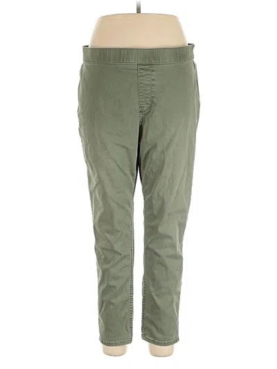 Pre-owned Soft Surroundings Jeggings In Green