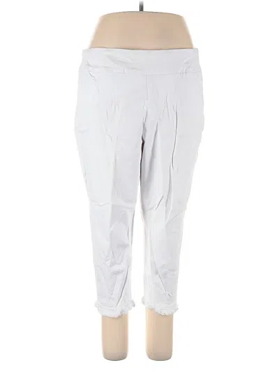Pre-owned Soft Surroundings Jeggings In White