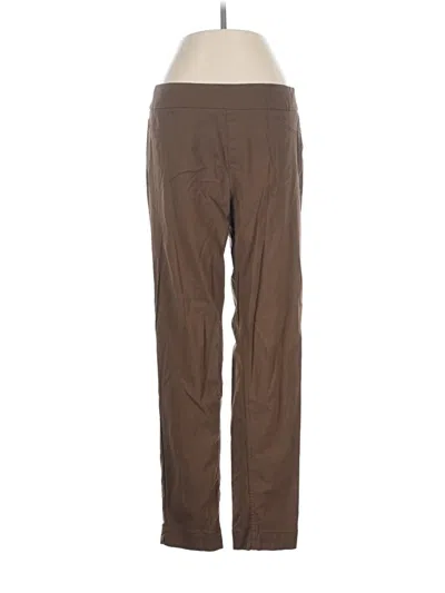 Pre-owned Soft Surroundings Khaki Pant In Brown