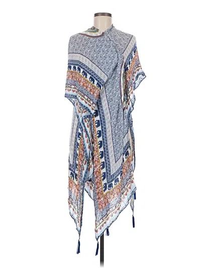 Pre-owned Soft Surroundings Kimono In Blue