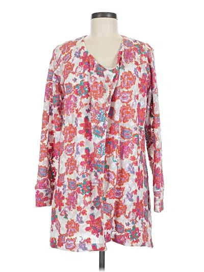 Pre-owned Soft Surroundings Kimono In Pink