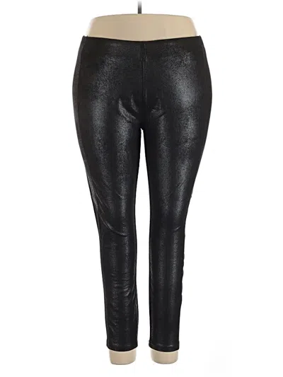 Pre-owned Soft Surroundings Leggings In Black