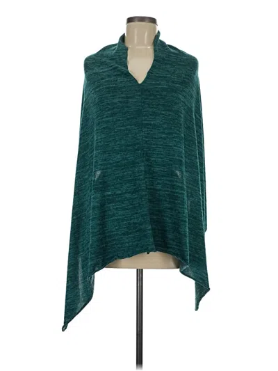 Pre-owned Soft Surroundings Poncho In Blue