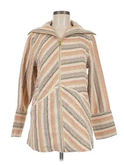 Pre-owned Soft Surroundings Poncho In Tan