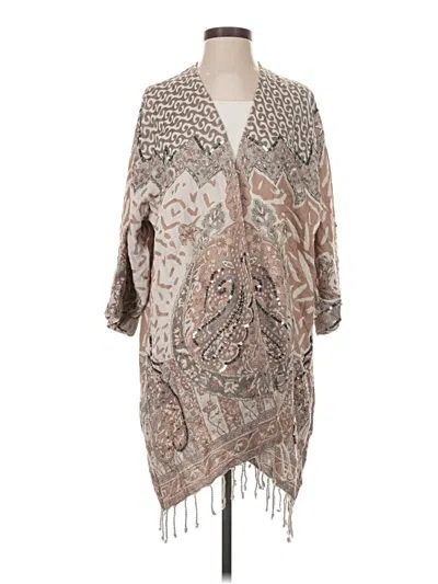 Soft Surroundings Poncho In Tan