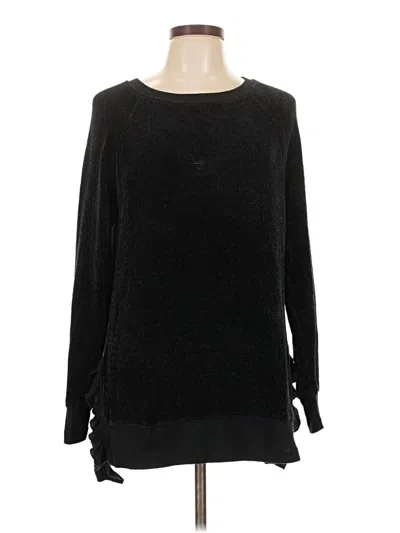 Pre-owned Soft Surroundings Pullover Sweater In Black