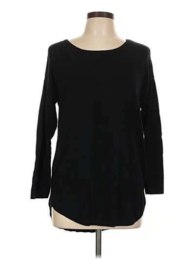 Pre-owned Soft Surroundings Pullover Sweater In Black