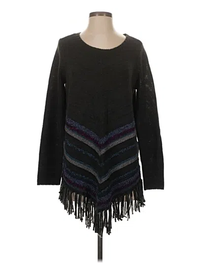 Pre-owned Soft Surroundings Pullover Sweater In Black