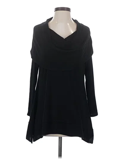 Pre-owned Soft Surroundings Pullover Sweater In Black
