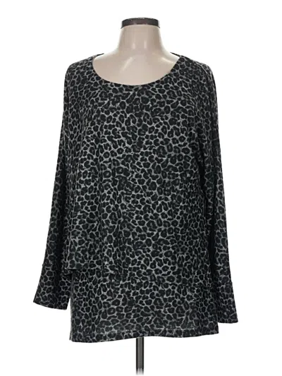 Pre-owned Soft Surroundings Pullover Sweater In Black