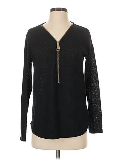 Pre-owned Soft Surroundings Pullover Sweater In Black