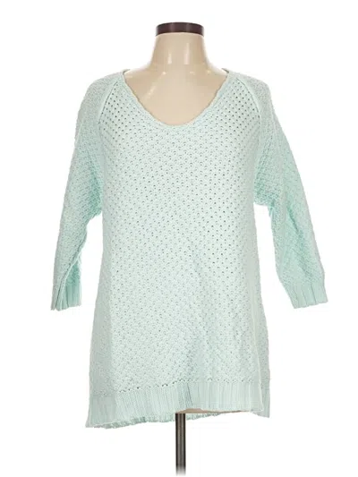 Soft Surroundings Pullover Sweater In Blue