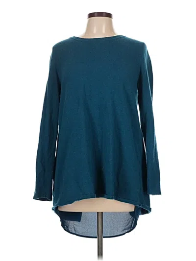 Pre-owned Soft Surroundings Pullover Sweater In Blue
