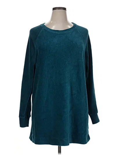 Pre-owned Soft Surroundings Pullover Sweater In Blue